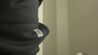 Cumming in the bathroom while I’m on tour