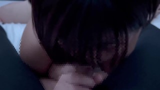 全裸でエロいフェラチオと口内射精をさせてくれる従順な彼女♡ cum in mouth 口内射精