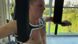 Coach fucks student instead of training and cums in his tight ass - 6