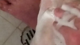 Massage in the shower