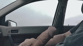 Daddy jerks off his BIG DIRTY SMELLY WHITE COCK and NUTS a huge load FOR YOU!!!