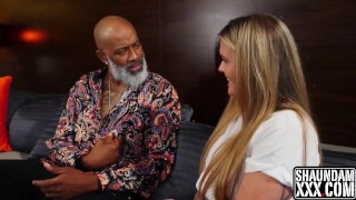 Busty Teen Blonde Tiff Fucked Hardcore By BBC Daddy Shaundam