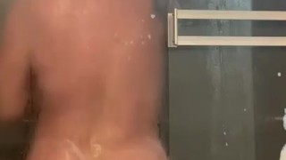 Mommy in the shower?