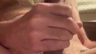 Smoking and gooning and cum