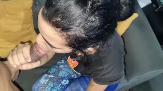 ENORME FACIAL - Carahoneyy TOMA esta gran descarga de SEMEN sobre su rostro