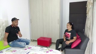 MI EMPLEADA TERMINA SIENDO TODA UNA NINFOMANA, COMO ME ENCANTÓ ESE COÑO-highlight.