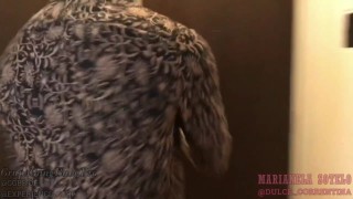 DULCE CORRENTINITA recibe de regalo de cumple las 4 velitas de GrupoGangBangPro, bukkake GangBang DP