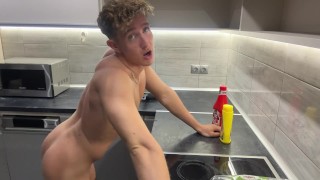 Hotdog , Naked Cooking