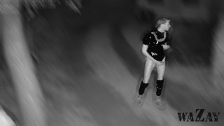 Sissy Exhibitionist Caught on Cam