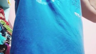 Hot Bear College Horny boy doing wanking with his large dick.TRY NOT TO CUM