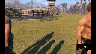 Beefy General fucks cadets in Military Camp