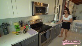 Arabic Milf Alina Angel Loves Anal with young BBC فحل اسمر صغير بالعمر يوسع طيز القحبه الينا انجل