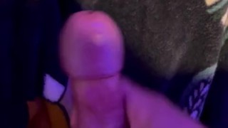 Stud Strokes Big Long Cock and Cum’s