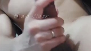 Argentine Vergon spreads all his semen on the floor!