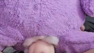 Plushie tied up and fucked 