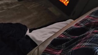 Cumming in the camper