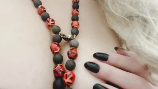 Werewolf pleasures my body in the woods!