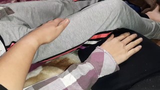 While watching a film, we had hot, tender sex - Lesbian_illusion