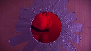 Suck dick through glory hole / POV