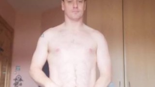 LongJohn0Hara changing from his street wear into his beach get up for a day on the beach with friend