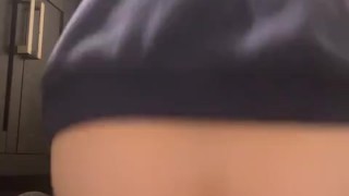 Horse dildo knot ride