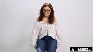 UP CLOSE - How Women Orgasm With Big Tits Cutie Leana Lovings! SOLO FEMALE MASTURBATION! FULL SCENE