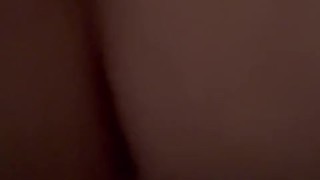 Pounding Super Thick Anal Dildo