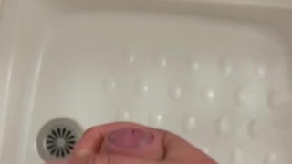Touching myself in the shower - short
