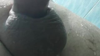 Hard and beautiful throat blowjob from a young wife.