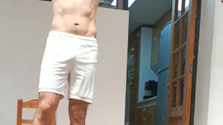 try on clothes, masturbate