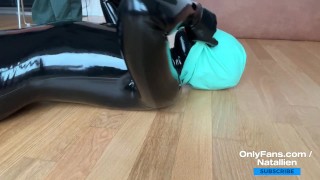 Love Bag - breath play with Natallie / onlyfans video
