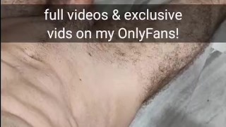 Stroking huge cock and nutting with abs showing POV