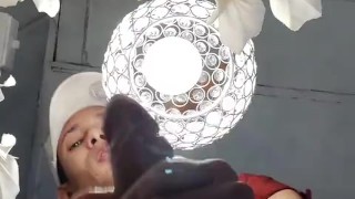 a lot of saliva and milk