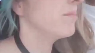 AMATEUR HOTWIFE. HUMILLA A SU CORNUDO MIENTRAS MAMA OTRA VERGA EN EL AUTO