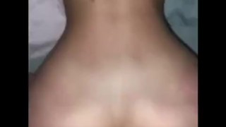 Clapping Step Sister Cheeks Cheating on Her Boyfriend on Snapchat.