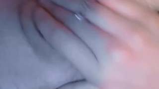 Pretty petite teen plays with pussy Solo