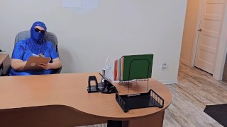 BBW SSBBW Boss milk every drop of cum from employee cock, because no water was available to drink