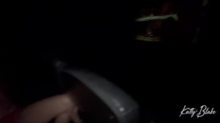 Queen of public sex fucks the ticket clerk in full performanceKaren Blanco I