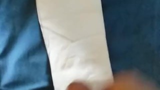 Watch me wank and cum out of my big balls