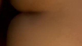 Girl fucks boyfriend with different dildos