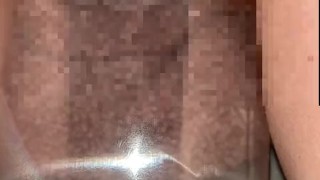 【接写】AVを見たりクリを弄ったりしながら本気汁採取