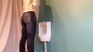 Double Nerdy at the Urinal