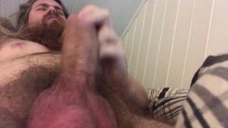 Morning jerk and cum