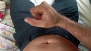 I come home from the office with an erect penis and she rubs me until I cum