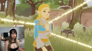 😱😱 The Naughtiest Prank I've ever seen... Link and Zelda Stasis Strip Hentai - Legend of Zelda