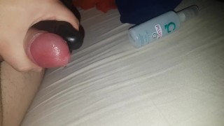Using my prostate vibrator to cum without hands
