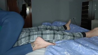 Mi marido se emociona y me termina dentro....