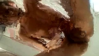 Slim Boy jerk with dildo