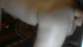 Fucked Deep Huge Dildo