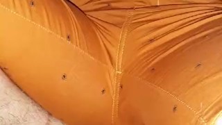 Watch me cum on myself, in my underwear, before going to bed.